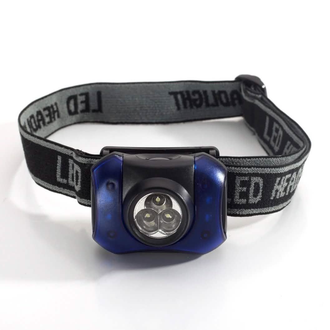 3-Pack: Outdoor Nation Hands-Free 7-LED Headlamp
