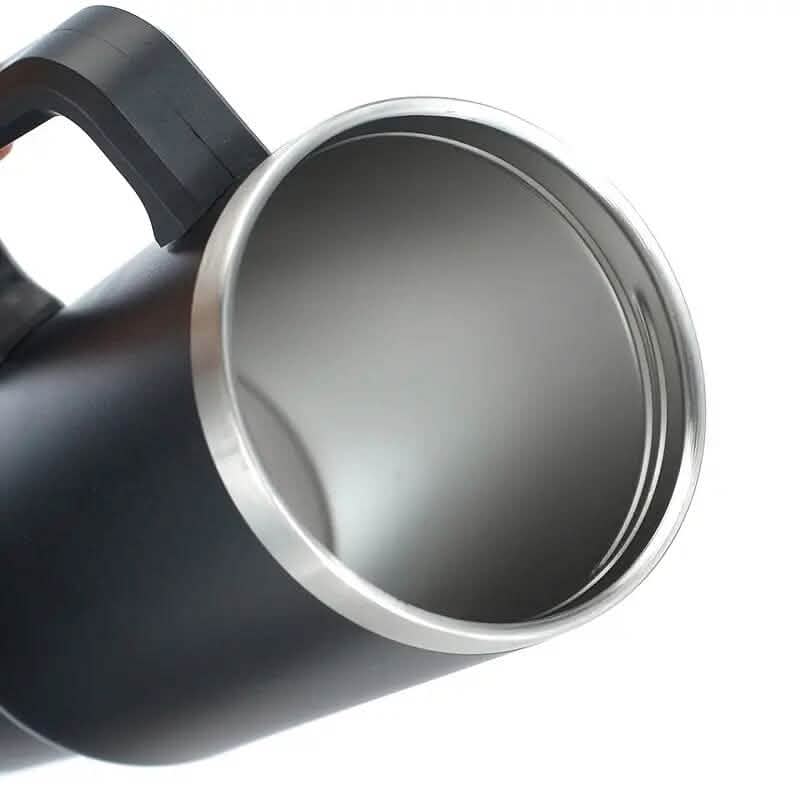 40oz Reusable Vacuum Tumbler with Insulated Double Wall and Cup Handle