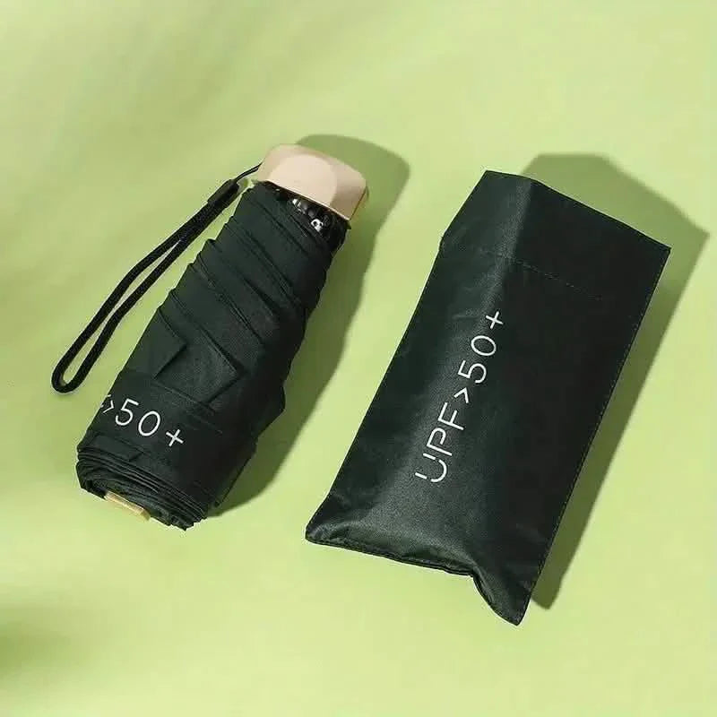 Pocket Windproof UV50 Anti-sunburn Rain Umbrella