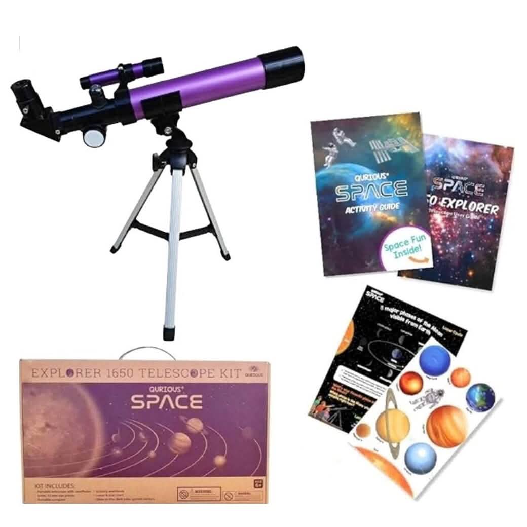 Qurious Space Kid’s Explorer 1650 Telescope Kit