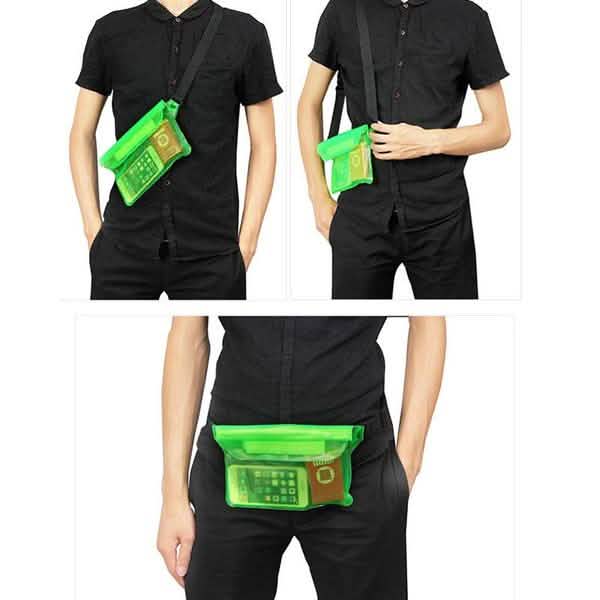 Sport Swimming Beach Waterproof Waist Bag Pouch Dry Case Fanny Pack Pocket