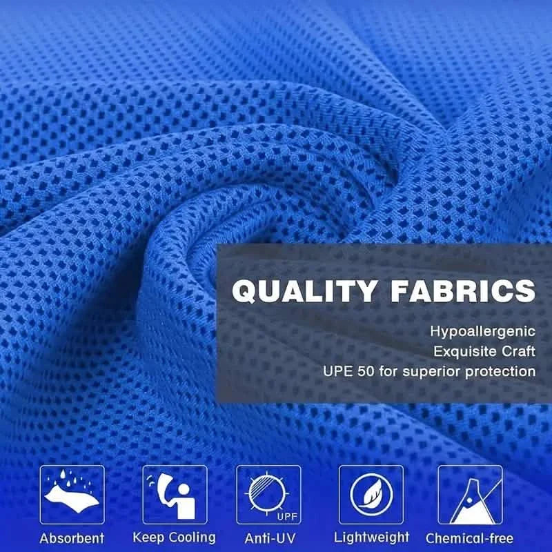 2-Pack: Quick Drying Absorbent Cooling Towels