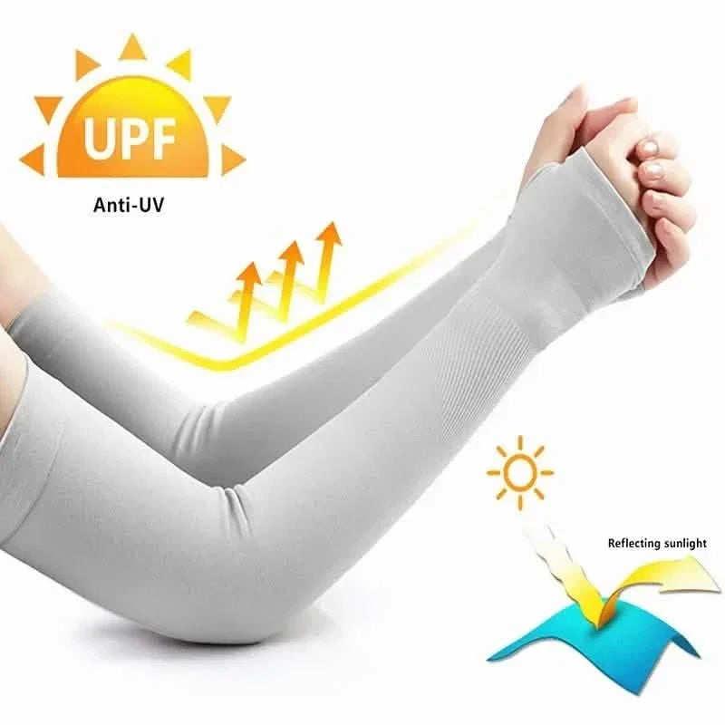 6-Pairs: Ice Silk UV Protection Arm Sleeves