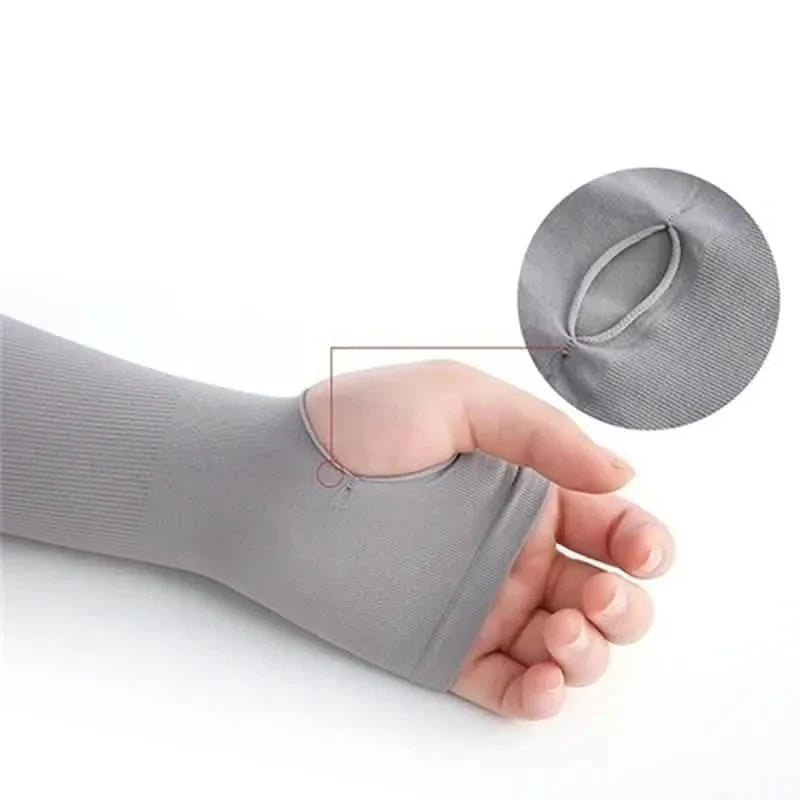 6-Pairs: Ice Silk UV Protection Arm Sleeves