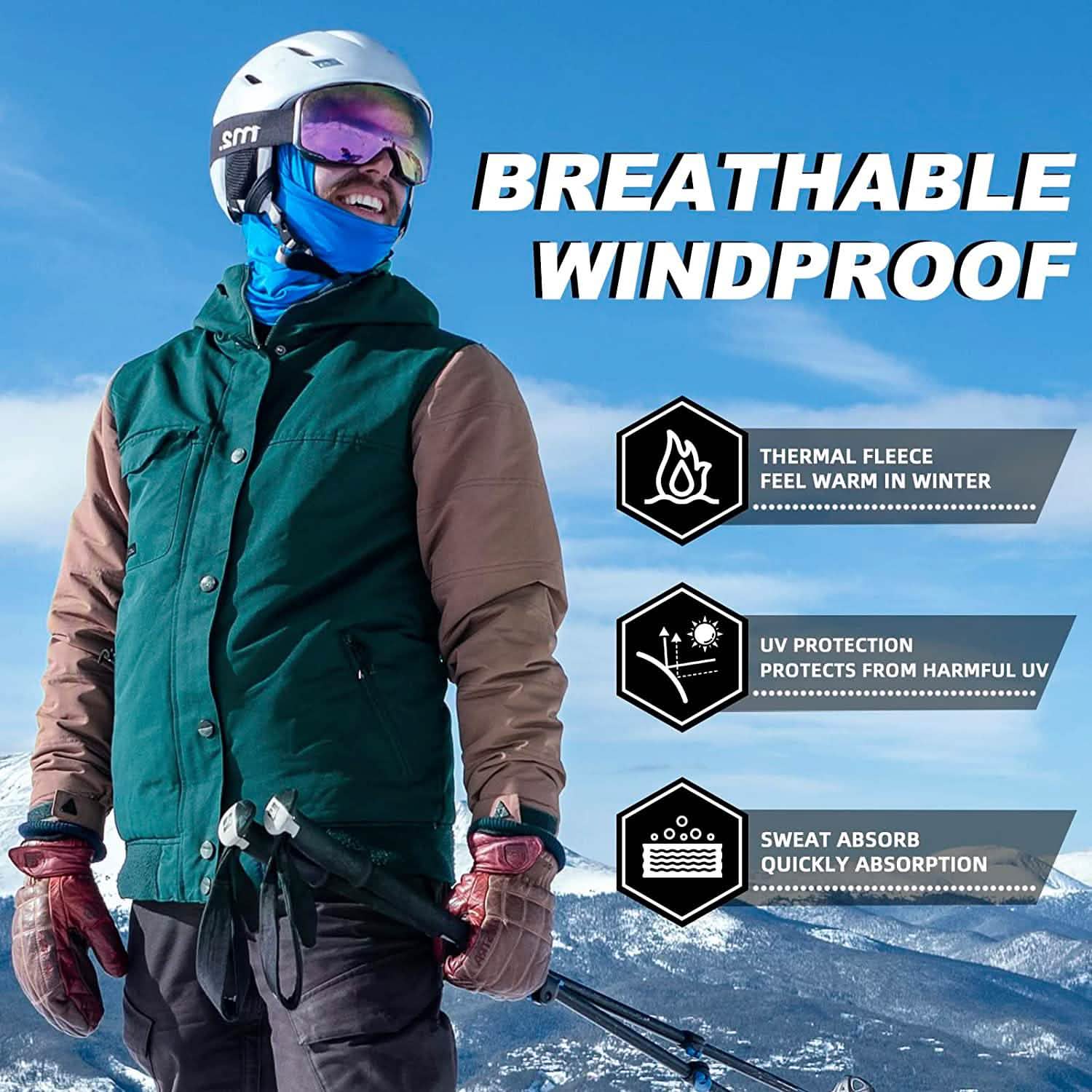 Cold Weather Ski Mask for Men