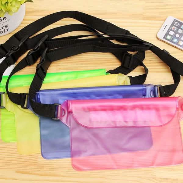 Sport Swimming Beach Waterproof Waist Bag Pouch Dry Case Fanny Pack Pocket